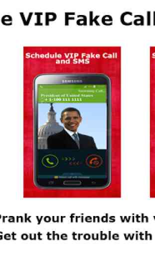 Schedule VIP Fake Call and SMS 1