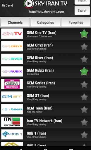 Sky Iran TV 1