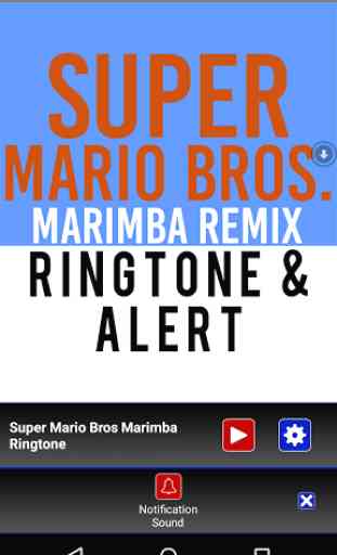 Super Mario Bros Marimba Tone 3