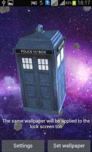 TARDIS 3D Live Wallpaper 3