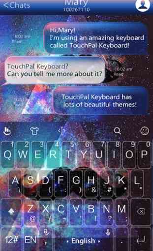TouchPal Dreamer Keyboard Skin 2
