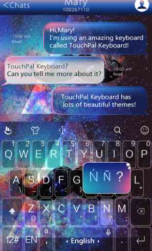 TouchPal Dreamer Keyboard Skin 3