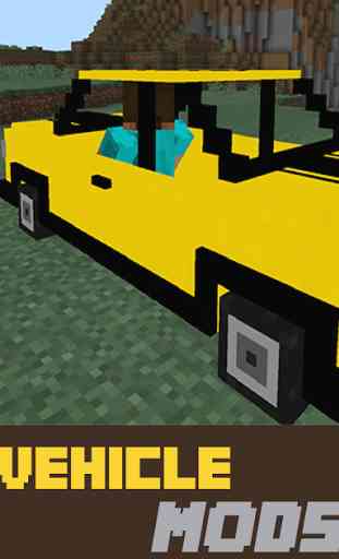 Vehicle Mods For MCPE 1