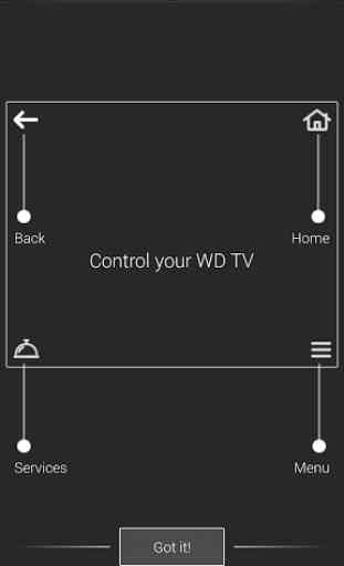 WD TV Remote 2