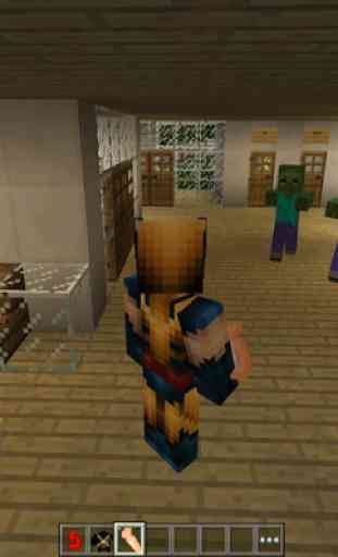 Wolverine Mod For MCPE 2