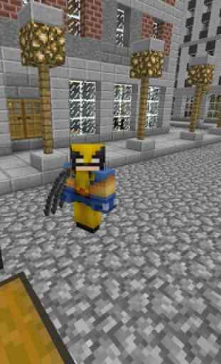 Wolverine Mod for MCPE 3