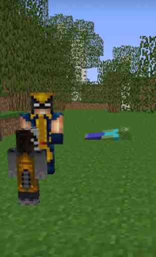 Wolverine Mod for MCPE 4