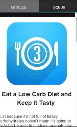 3 Day Diet Low Carb Tips 2