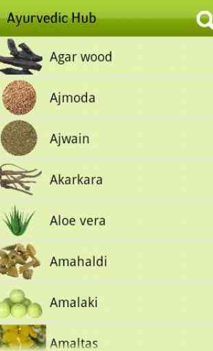 Ayurvedic Plants and Herbs 2