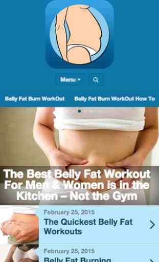 Belly Fat Burn Workout 1