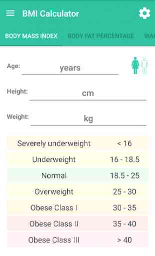 BMI Calculator - Weight Loss 1
