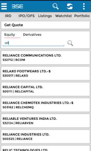BSEIndia on Mobile 3