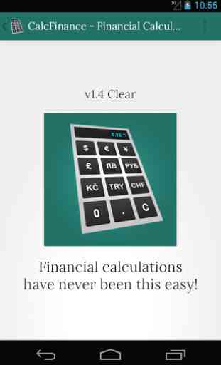 CalcFinance Calculator PRO 1
