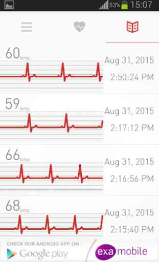 Cardiograph Heart Rate Monitor 4