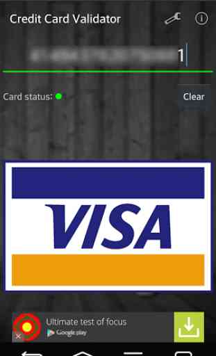 Credit Card Validator 1