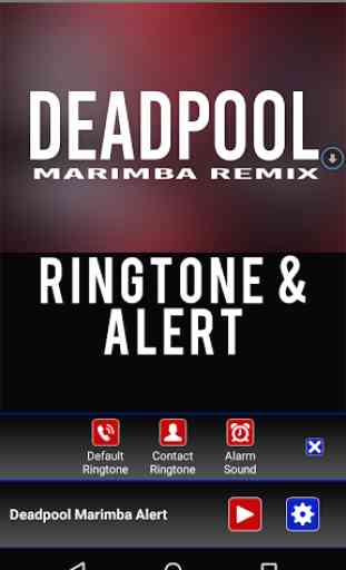 Deadpool Marimba Ringtone 2
