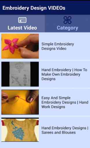 Embroidery Design VIDEOs 2
