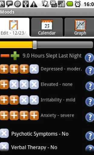 eMoods Bipolar Mood Tracker 1
