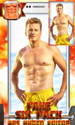 Fake Six Pack Abs Photo Editor 2