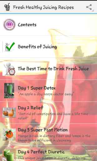 fat burning juice-30 days plan 1