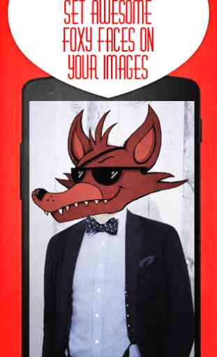 Foxy Face Photo Stickers 2