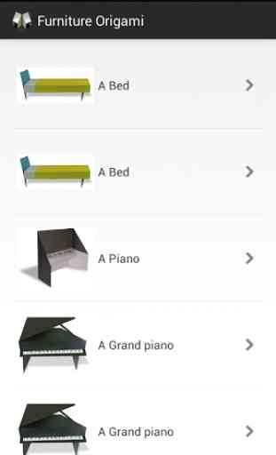 Furniture Origami 2
