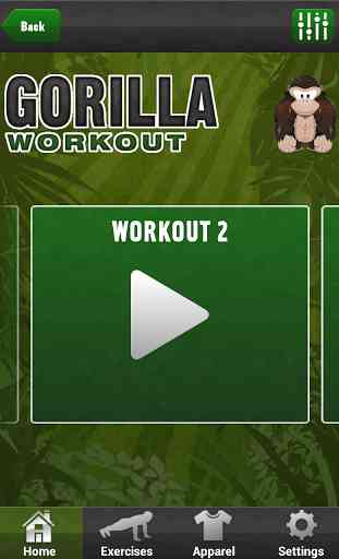 Gorilla Workout: Strength Plan 2