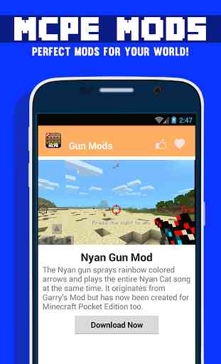 Gun Mod For MCPE! 2