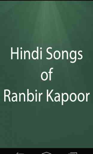 Hindi Songs of Ranbir Kapoor 1