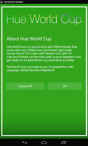 Hue World Cup for Philips Hue 4