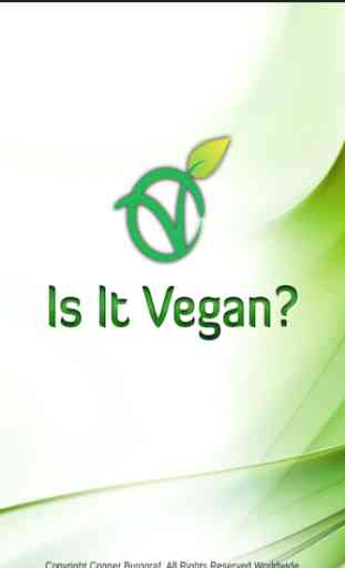 Is It Vegan? 1
