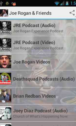 Joe Rogan & Friend's Podcasts 1