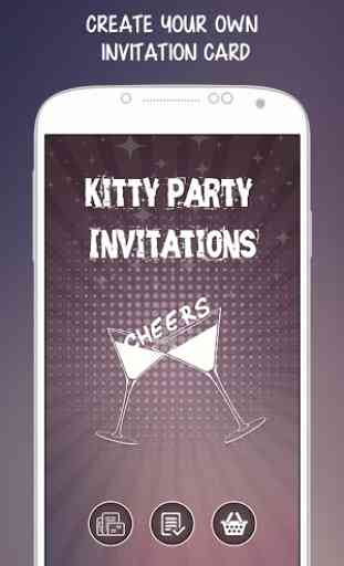 Kitty Party Invitations 1