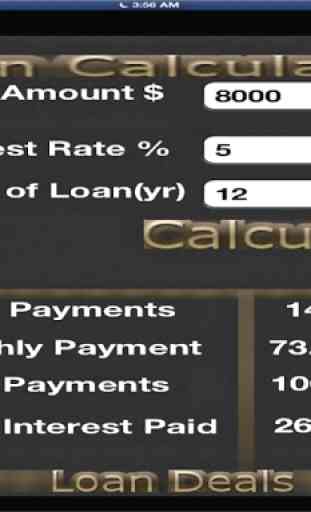 Loan Calculator 3