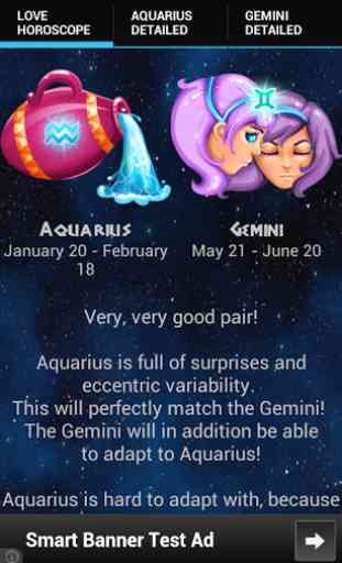 Love Horoscope match 1
