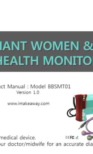 Makeaway fetal health monitor 1