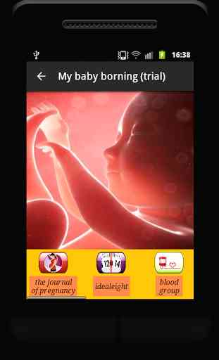 My baby borning (trial) 2