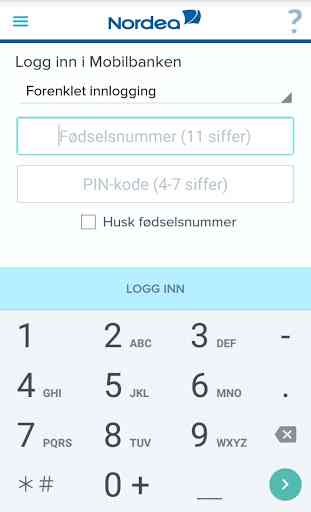 Nordea Mobile Bank – Norway 2