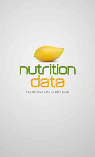 Nutrition Data 1