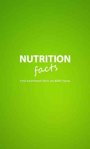 Nutrition Facts 1