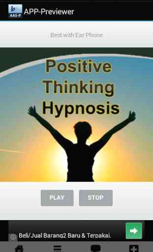 Positive Thinking Hypnosis 3