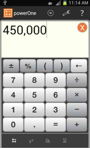 powerOne Finance Calculator 1