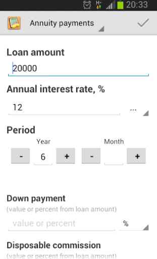 Simple Loan Calculator 1