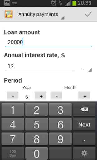 Simple Loan Calculator 2