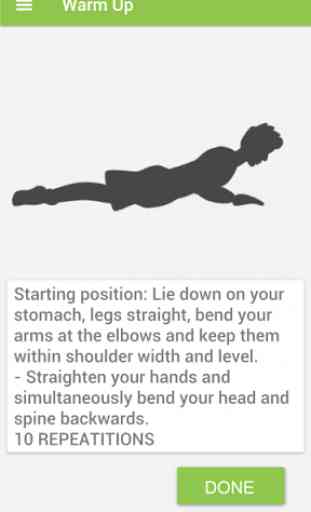 Stretching training 1