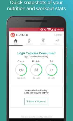 Trainer - Workout & Nutrition 1
