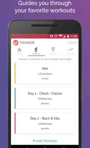 Trainer - Workout & Nutrition 2