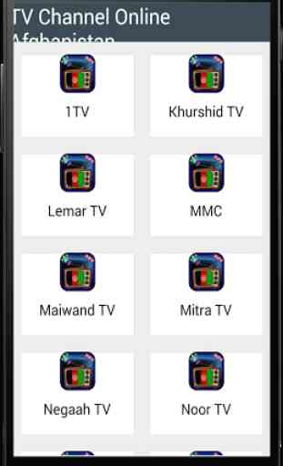TV Channel Online Afghanistan 1