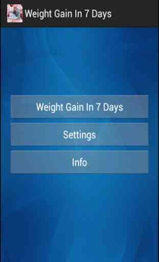Weight Gain in 7 Days 2