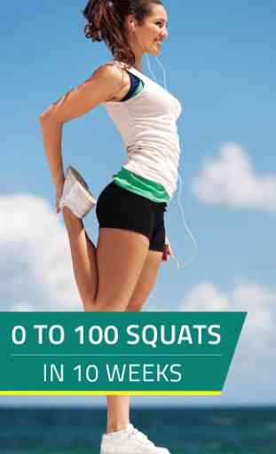 100 Squats: 0 to 100 squats 1